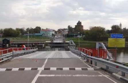 Бобреневский мост закрыт из-за паводка