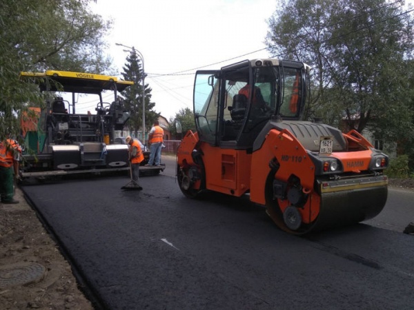 В Озёрах отремонтировали 10 автомобильных дорог