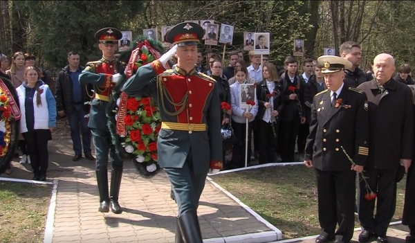 Дань памяти и уважения подвигу советских солдат