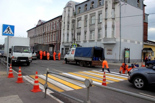 Движение будет организовано по одной полосе