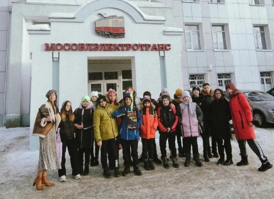 Коломенские школьники побывали в гостях у работников трамвайного депо