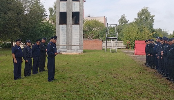 Коломенские спасатели поучаствовали в конкурсе "Лучшее отделение на автоцистерне"