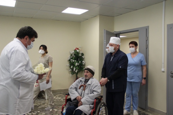 94-летнего ветерана вылечили от ковида в Егорьевске