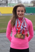 Коломенские легкоатлеты вернулись с медалями с первенства МО по легкой атлетике среди юниоров