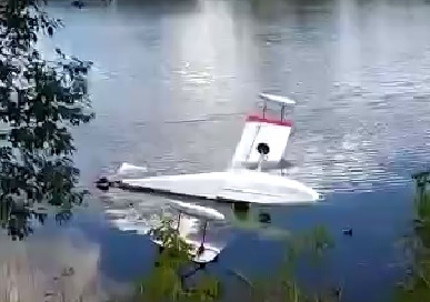 Самолёт упал в Москву-реку в районе Черкизова