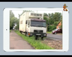 Пока Московская область борется за газоны, в Коломне на них паркуют грузовики