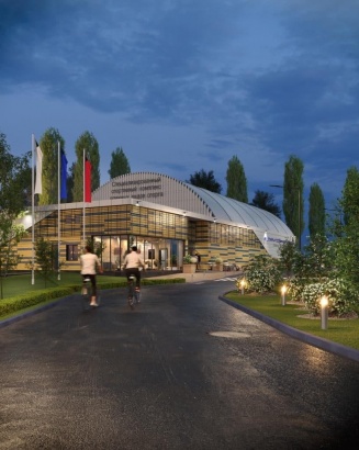 Будущий специализированный спортивный комплекс для пляжных видов спорта в Коломне обеспечили электричеством