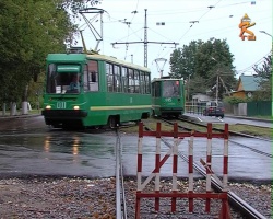 Ремонт трамвайных путей в Голутвине подходит к завершению