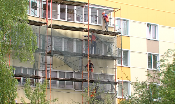 В Коломне продолжается капитальный ремонт многоквартирных домов