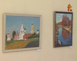 В центральном выставочном зале открылась выставка коломенского художника