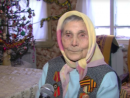 Жительнице поселка Пески Клавдии Егоровне Жариновой исполнилось 105 лет