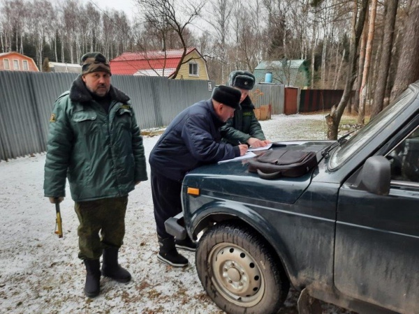 В Озёрах пресекли нарушение пожарной безопасности в лесу