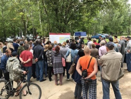 Активисты Общероссийского народного фронта проконтролировали состояние нескольких дворов в Коломне