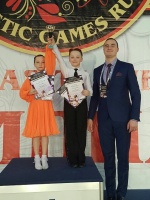 Танцоры из Коломны достойно выступили на соревнованиях "Вальс победы 2016"