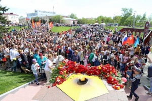 Семь тысяч луховичан приняли участие в акции "Бессмертный полк"