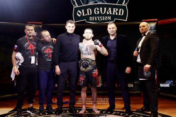 Коломенец стал чемпионом мира по смешанным единоборствам MMA по версии Old guard division