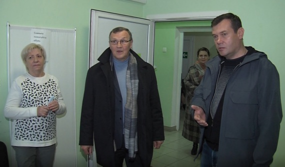 Временно исполняющий полномочия главы Городского округа Коломна Александр Гречищев посетил Озёры