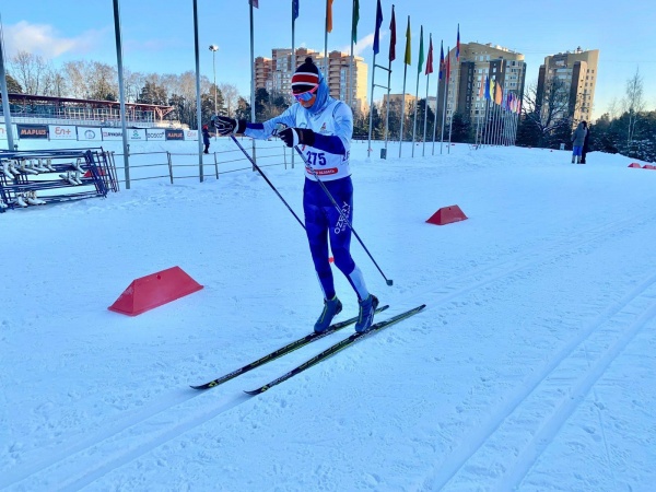 Озёрский лыжник завоевал серебро на гонке в Красногорске