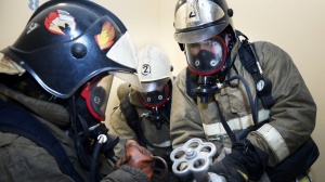 В луховицком РДК "Старт" провели пожарные учения
