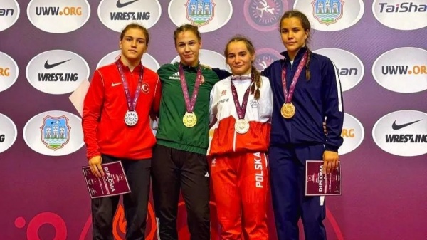 Коломчанки завоевали медали первенства Европы по спортивной борьбе