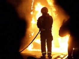 В Коломне произошел пожар на цементном заводе