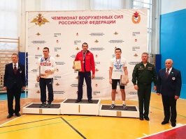 В Коломне завершился Чемпионат Вооруженных сил России по гиревому спорту