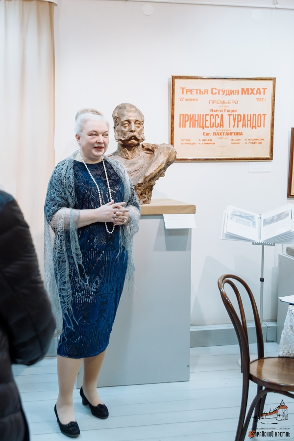 В Зарайске открылась выставка "Голубкина и театр"