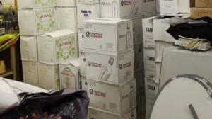 72 тысячи бутылок фальсификата изъяли в Непецино