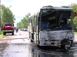 Водители автобусов, столкнувшихся в Радужном, прошли проверку перед рейсом