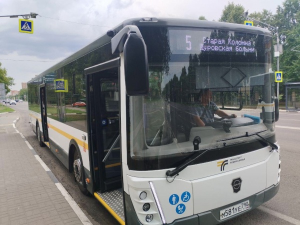 В Коломну поступило пять новых автобусов