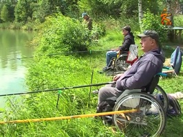 В Коломенском районе прошли соревнования рыбаков с ограниченными возможностями здоровья