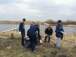 Михеевское озеро в Коломенском районе очищено волонтерами