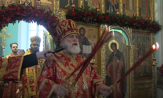Православные христиане встретили Пасху Христову