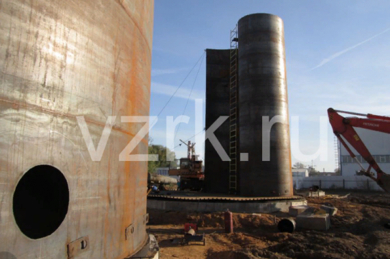 Проектирование и производство стальных резервуаров в России