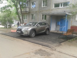 В Колычево борются с неправильно припаркованными автомобилями