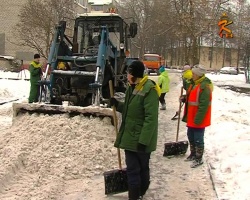 Департамент городского хозяйства в этом году привлекает к уборке снега подрядные организации