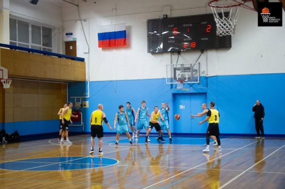 Команда КБМ принимает участие в чемпионате округа по баскетболу