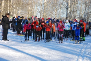 2 февраля школьники Коломны вышли на "Быструю лыжню"
