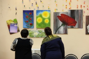 В Коломне открылась первая выставка картин коломчанки Ирины Зимнуховой