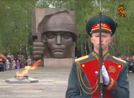 День Победы в Коломне: митинг в Мемориальном парке 