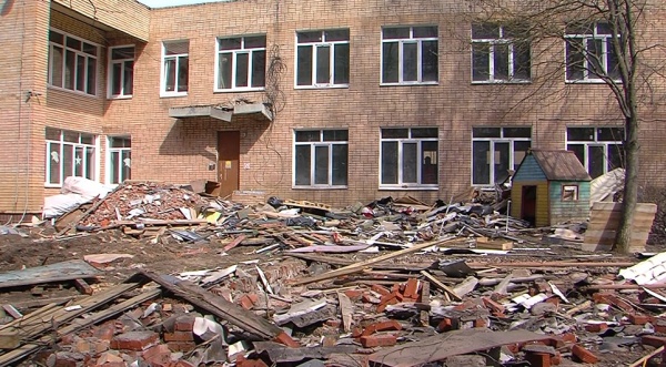 Ремонт в корпусе ЦДТ в разгаре
