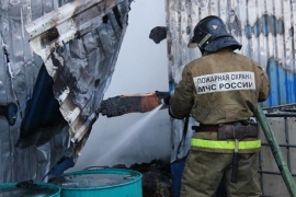 В Сельниково сгорела баня
