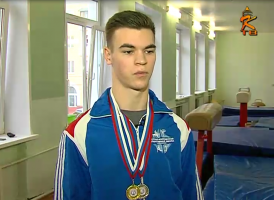 Коломенский гимнаст завоевал "золото" и "серебро" на первенстве ЦФО