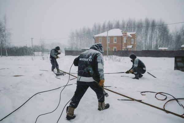 Завершены работы по подготовке пуска газа в дом в Сычёве