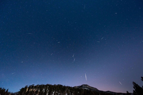 В ночь с 3 на 4 января достигнет пика метеорный поток Квадрантиды