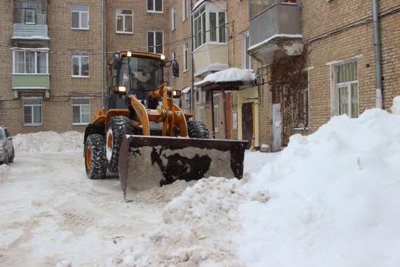 На выходных глава городского округа проверил, как убирают снег в Коломне