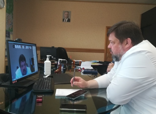 Главный врач Коломенской ЦРБ провел онлайн-встречу с рязанскими студентами