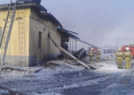 Вчера произошел пожар на Пирочинском шоссе