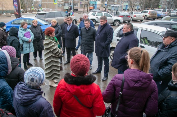 Денис Лебедев встретился с жителями Озёр
