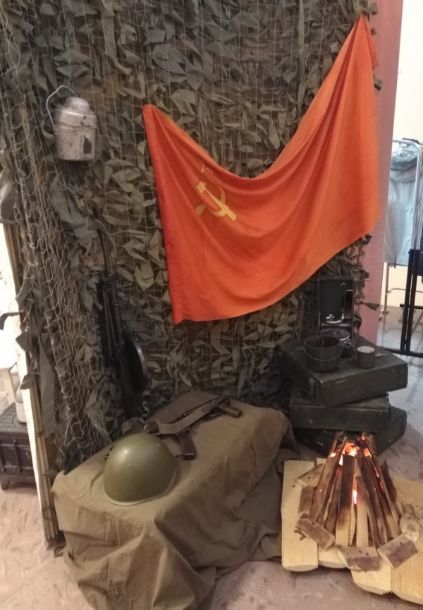 В Музее боевой славы открылась поисковая выставка "Северное сияние"